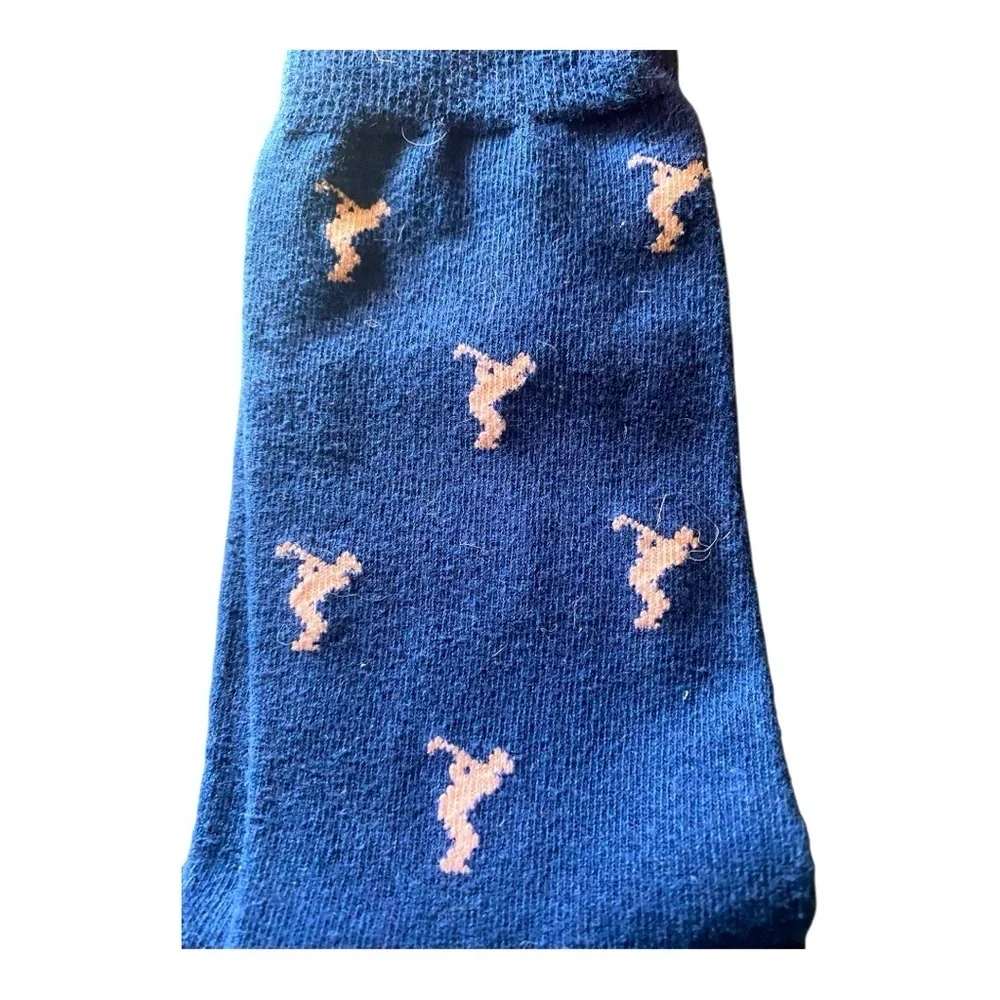 MENS-NOVELTY SOCKS-5 PAIRS SIZE 8-10 EXCELLENT CONDITION
